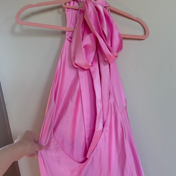 Show Me Your Mumu Lisa Maxi Dress in Pink Size Small - Picture 5 of 8